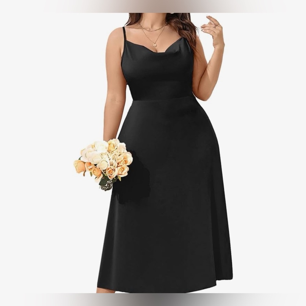Elegant Black Women's Dress